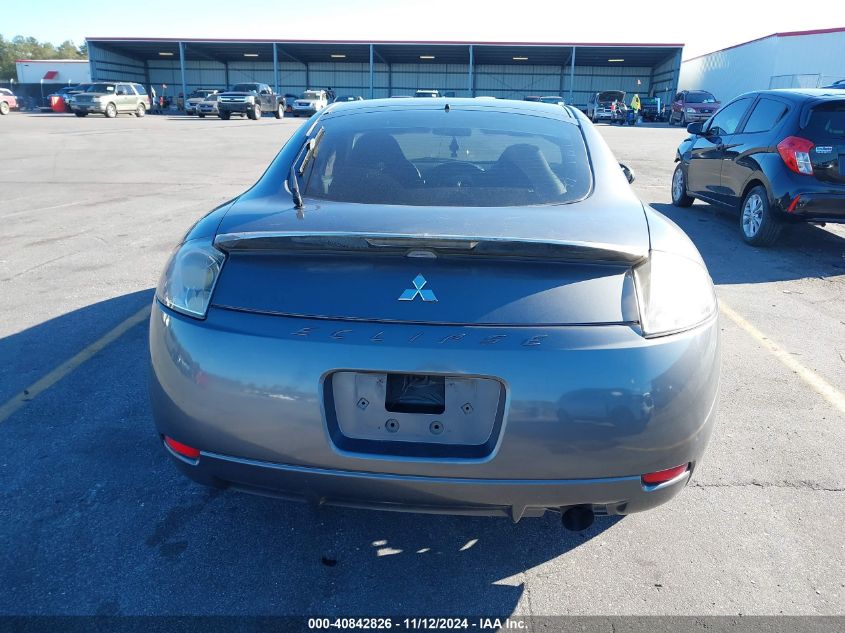 2006 Mitsubishi Eclipse Gs VIN: 4A3AK24F76E018559 Lot: 40842826