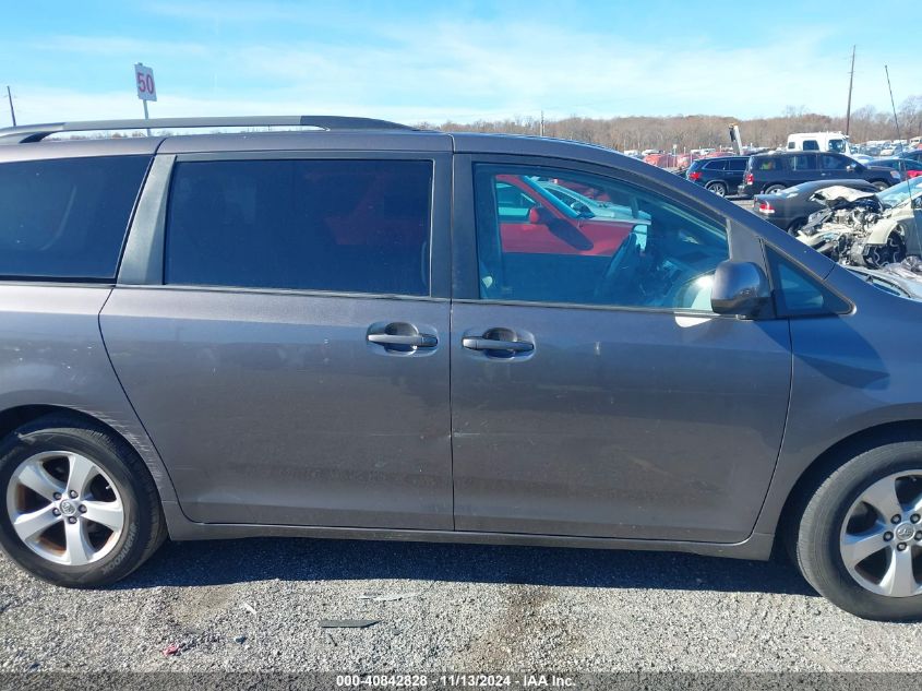 2014 Toyota Sienna Le V6 8 Passenger VIN: 5TDKK3DC8ES502154 Lot: 40842828