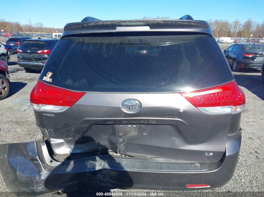 2014 Toyota Sienna Le V6 8 Passenger VIN: 5TDKK3DC8ES502154 Lot: 40842828