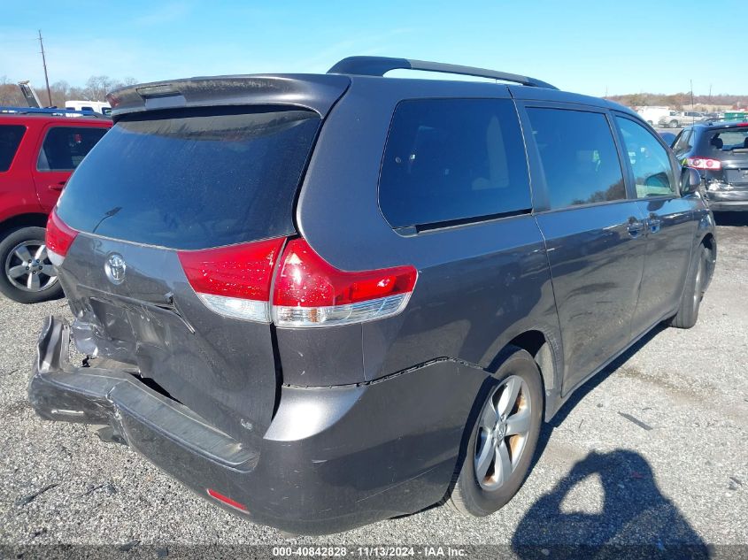 2014 Toyota Sienna Le V6 8 Passenger VIN: 5TDKK3DC8ES502154 Lot: 40842828