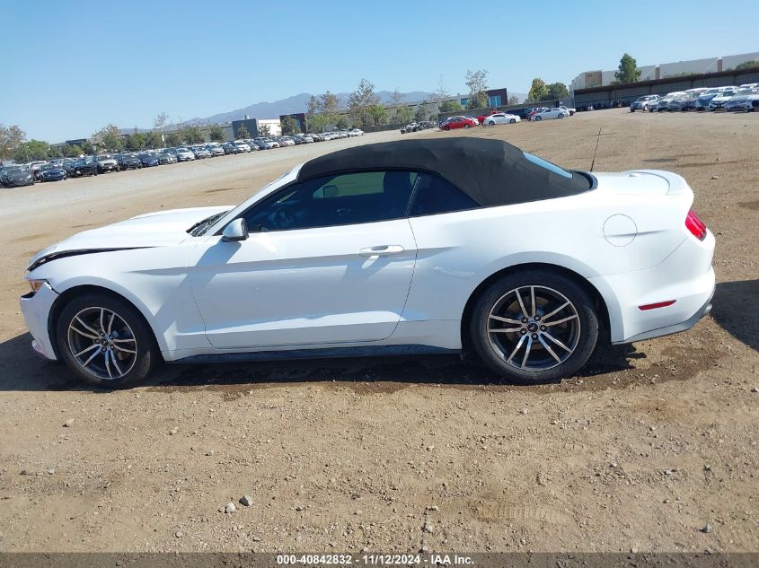 2017 Ford Mustang Ecoboost Premium VIN: 1FATP8UH3H5218381 Lot: 40842832