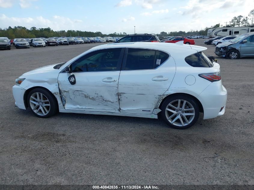 2014 Lexus Ct 200H VIN: JTHKD5BH0E2176151 Lot: 40842835