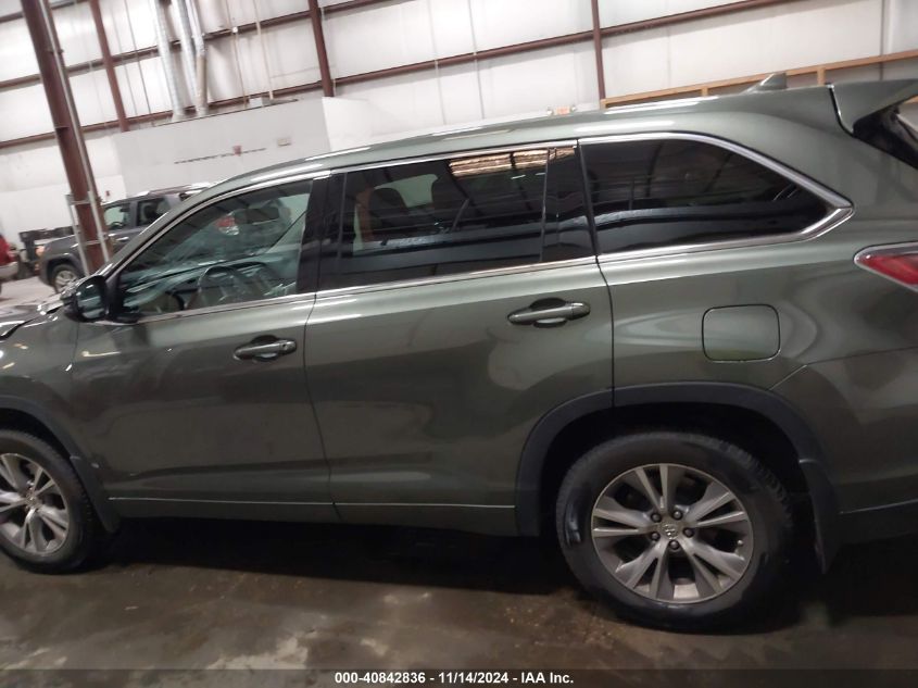 2015 Toyota Highlander Le Plus V6 VIN: 5TDBKRFH3FS118649 Lot: 40842836