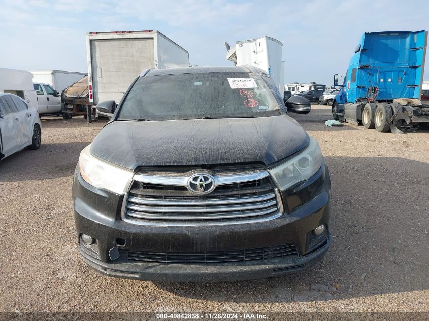 VIN 5TDKKRFH8GS186897 2016 TOYOTA HIGHLANDER no.12