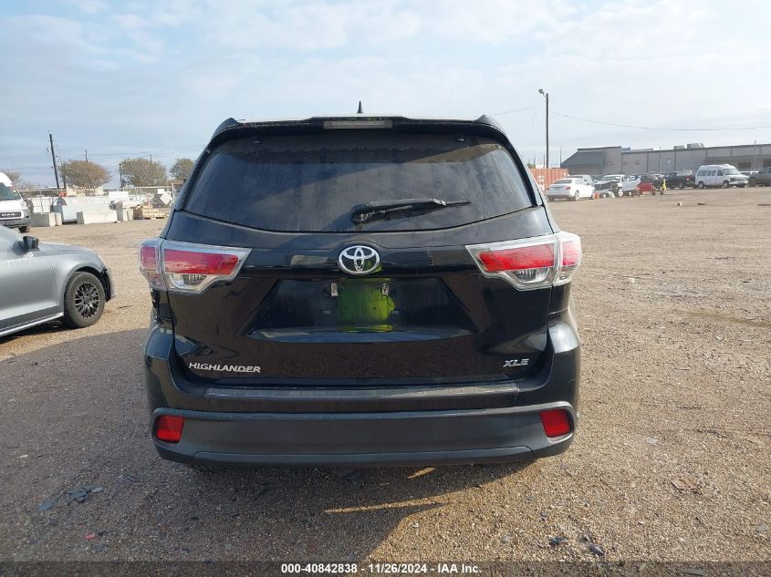 VIN 5TDKKRFH8GS186897 2016 TOYOTA HIGHLANDER no.16