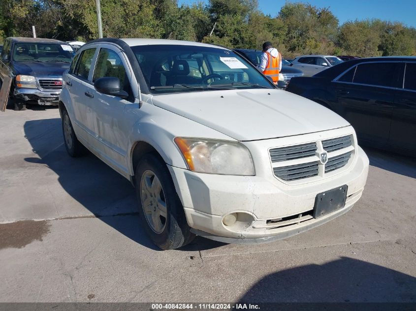 2008 Dodge Caliber Sxt VIN: 1B3HB48C58D627043 Lot: 40842844