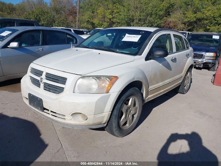 2008 Dodge Caliber Sxt VIN: 1B3HB48C58D627043 Lot: 40842844