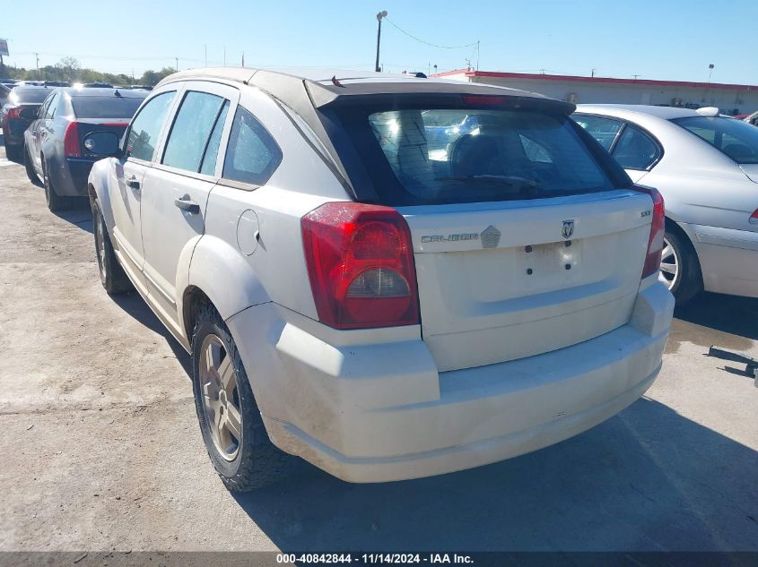 2008 Dodge Caliber Sxt VIN: 1B3HB48C58D627043 Lot: 40842844