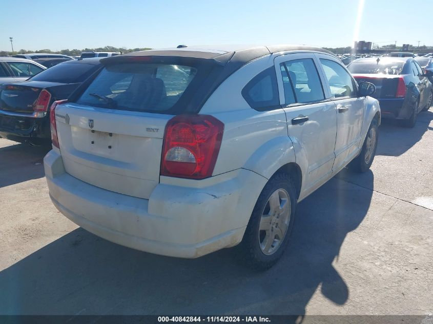 2008 Dodge Caliber Sxt VIN: 1B3HB48C58D627043 Lot: 40842844