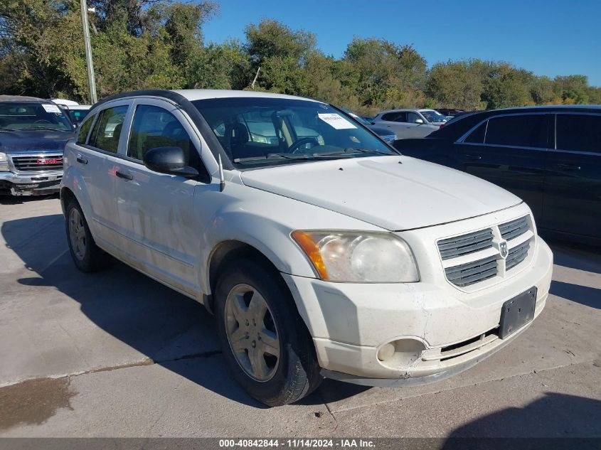 2008 Dodge Caliber Sxt VIN: 1B3HB48C58D627043 Lot: 40842844