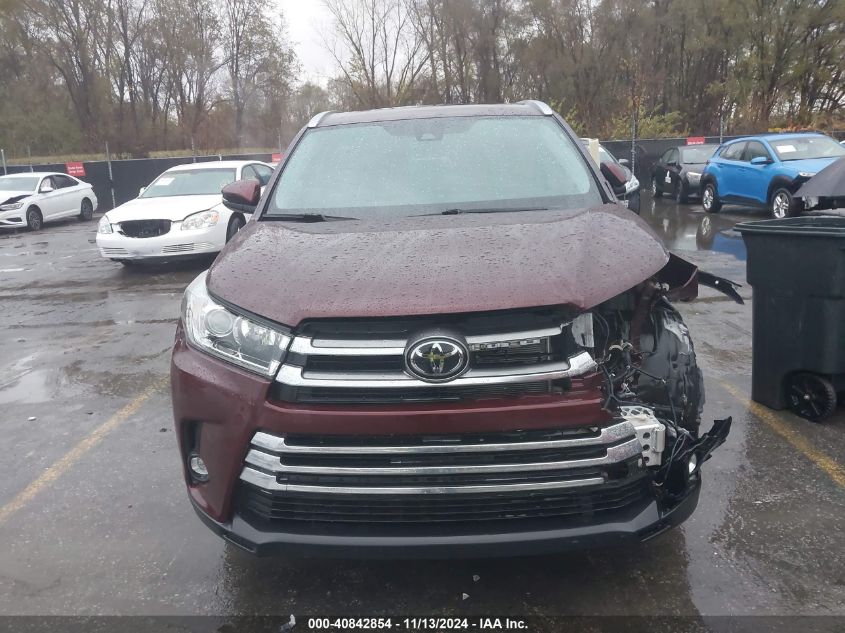 2019 TOYOTA HIGHLANDER LIMITED/LTD PLATINUM - 5TDDZRFHXKS737098