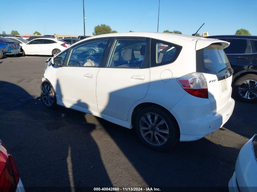 2012 Honda Fit Sport VIN: JHMGE8H58CC023753 Lot: 40842860