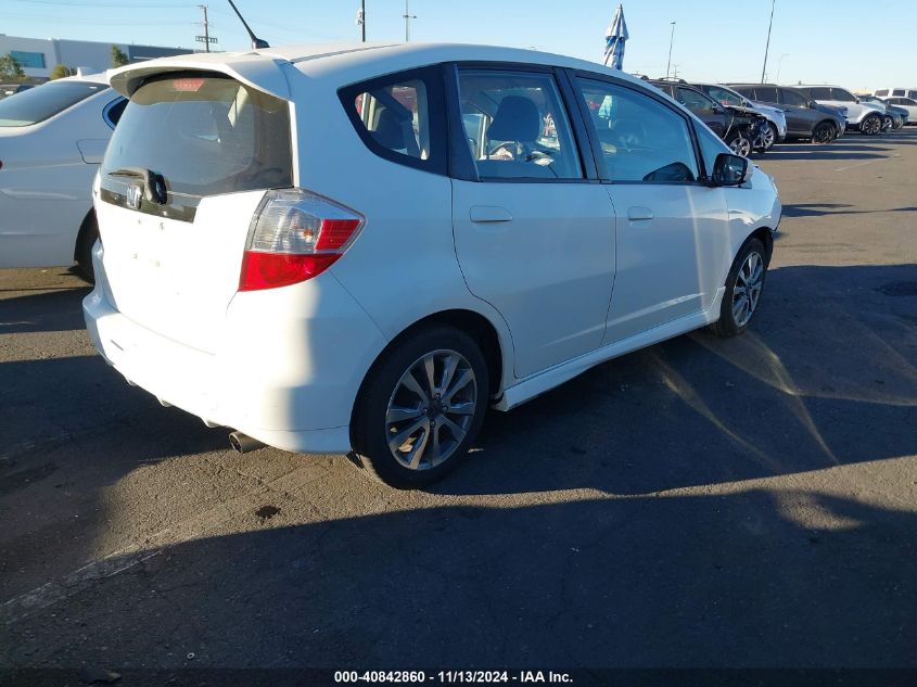 2012 Honda Fit Sport VIN: JHMGE8H58CC023753 Lot: 40842860