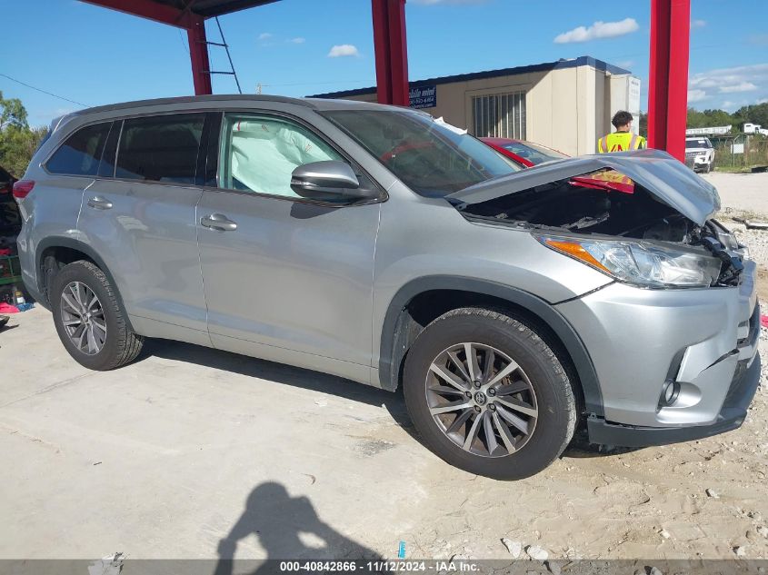 2018 Toyota Highlander Xle VIN: 5TDKZRFH0JS537045 Lot: 40842866