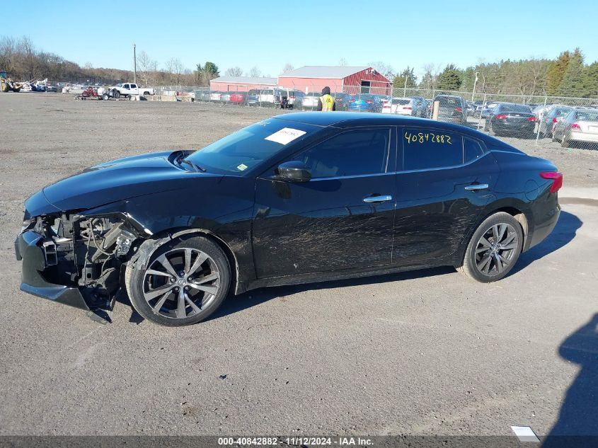 2017 Nissan Maxima 3.5 S VIN: 1N4AA6AP1HC391255 Lot: 40842882