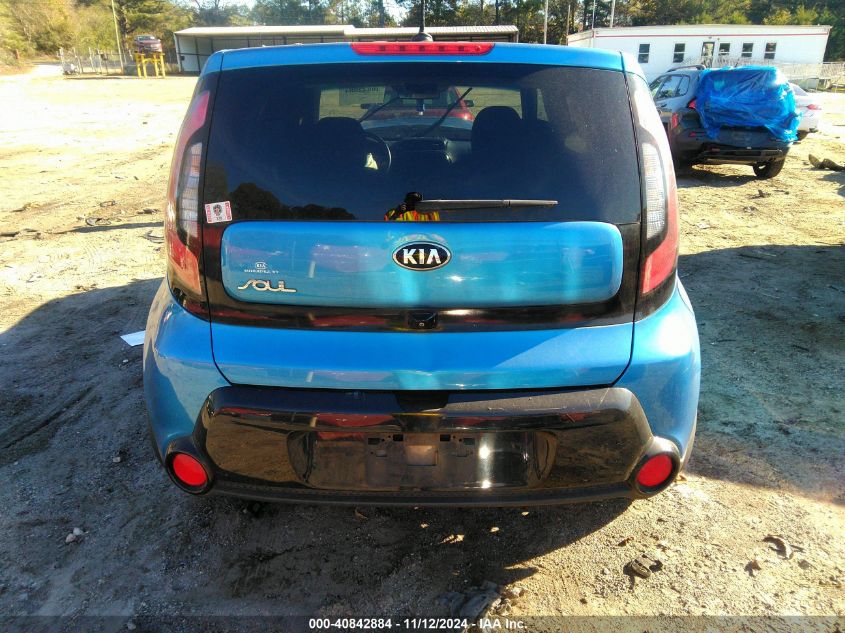 2016 Kia Soul + VIN: KNDJP3A59G7315263 Lot: 40842884