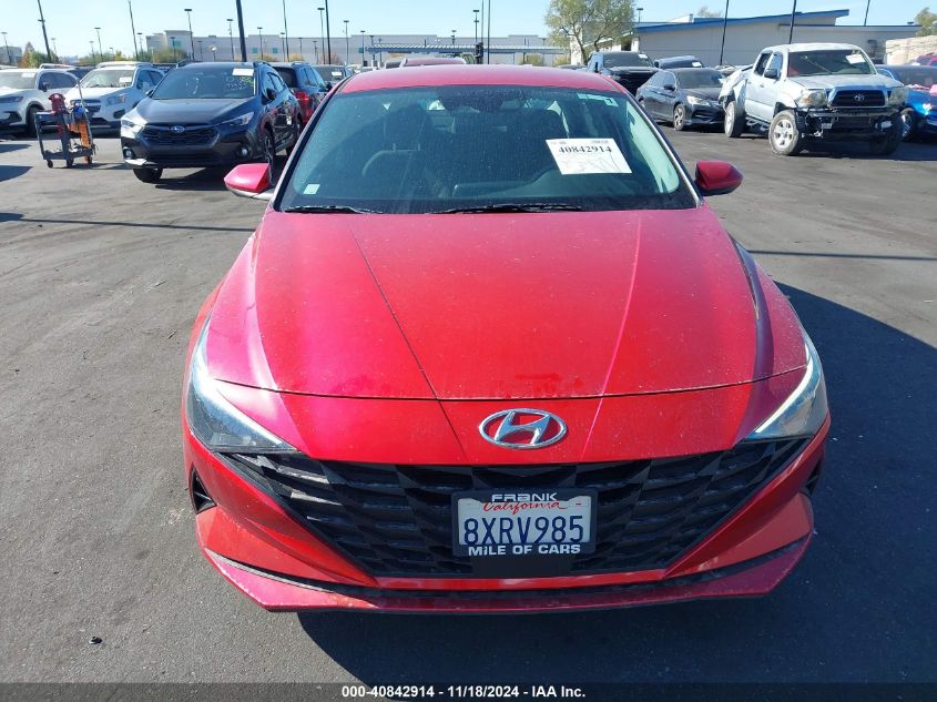 2021 HYUNDAI ELANTRA SEL - 5NPLS4AG9MH051371