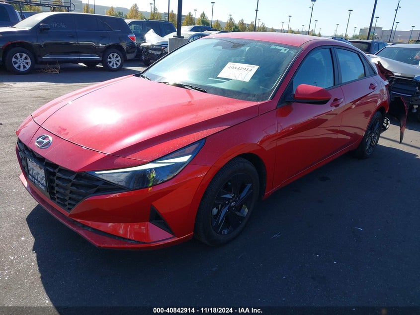 2021 HYUNDAI ELANTRA SEL - 5NPLS4AG9MH051371