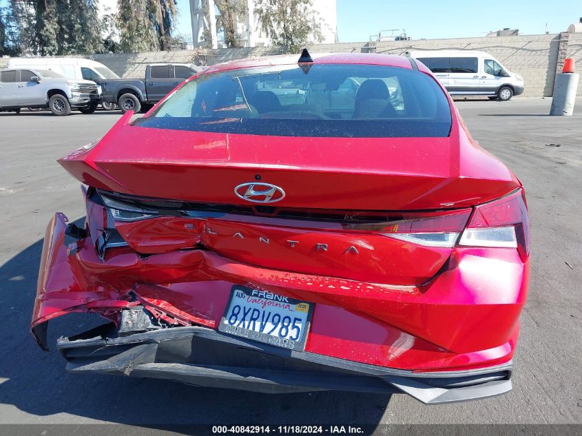 2021 HYUNDAI ELANTRA SEL - 5NPLS4AG9MH051371
