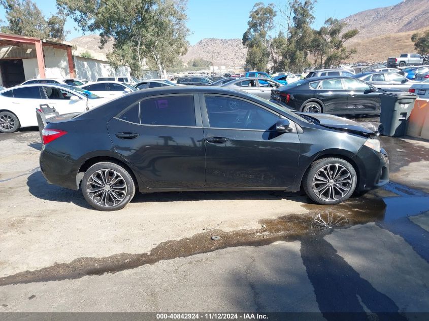 2014 Toyota Corolla L/Le/Le Pls/Prm/S/S Pls VIN: 5YFBURHE4EP033405 Lot: 40842924