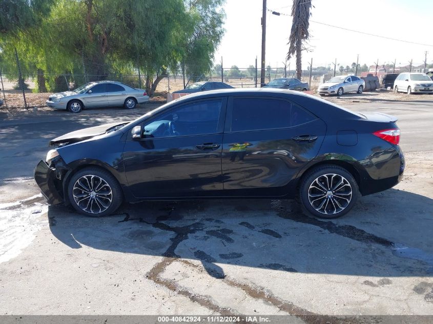 2014 Toyota Corolla L/Le/Le Pls/Prm/S/S Pls VIN: 5YFBURHE4EP033405 Lot: 40842924