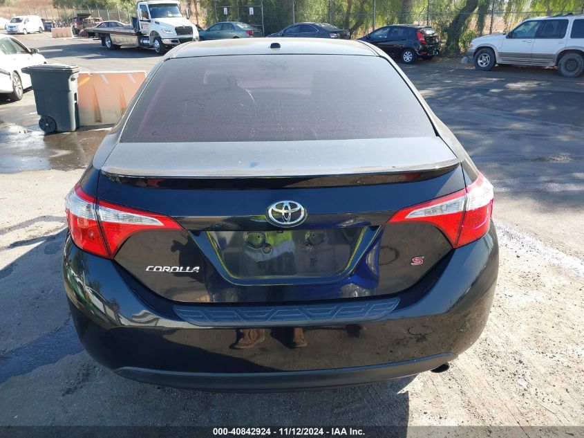 2014 Toyota Corolla L/Le/Le Pls/Prm/S/S Pls VIN: 5YFBURHE4EP033405 Lot: 40842924