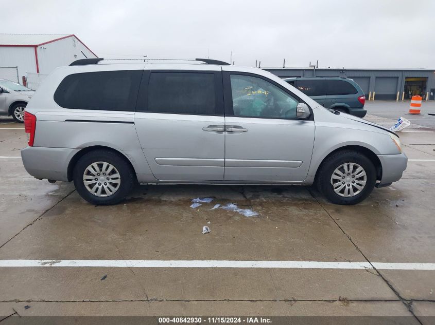 2011 Kia Sedona Lx VIN: KNDMG4C79B6384955 Lot: 40842930