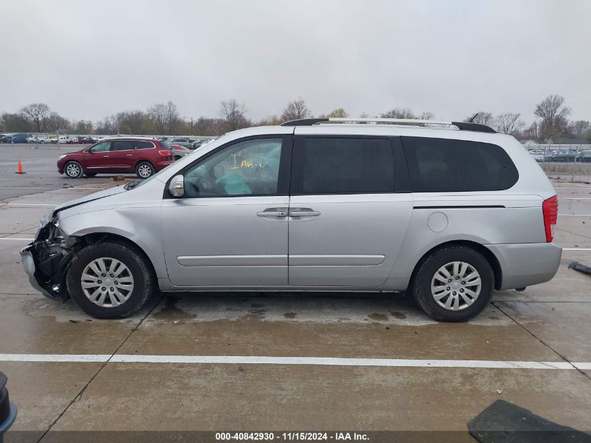 2011 Kia Sedona Lx VIN: KNDMG4C79B6384955 Lot: 40842930