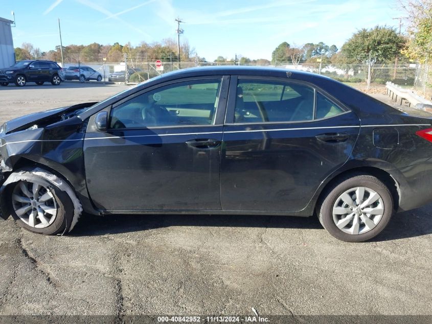 2015 Toyota Corolla Le VIN: 2T1BURHE8FC468638 Lot: 40842952