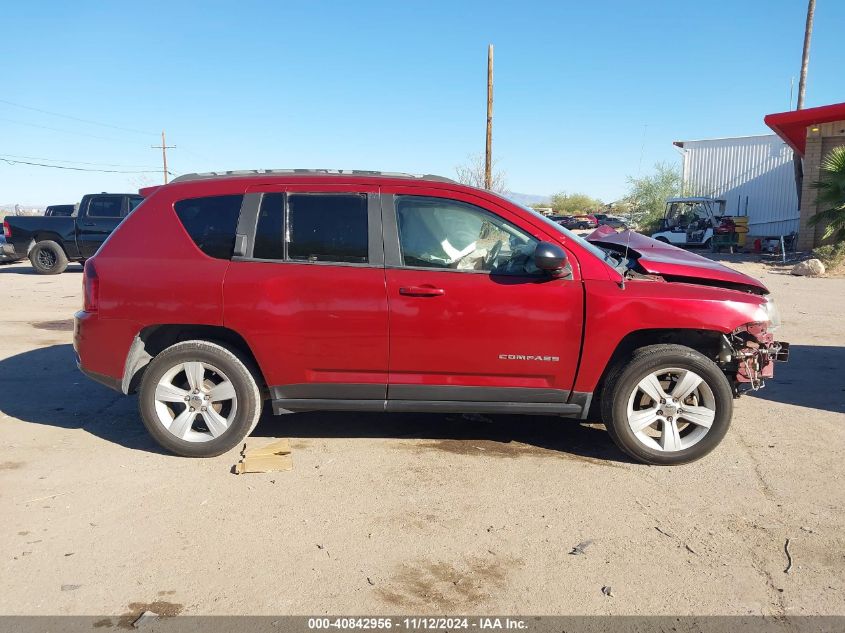 2016 Jeep Compass Sport VIN: 1C4NJCBA9GD753829 Lot: 40842956