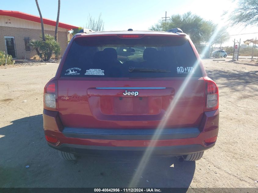 2016 Jeep Compass Sport VIN: 1C4NJCBA9GD753829 Lot: 40842956