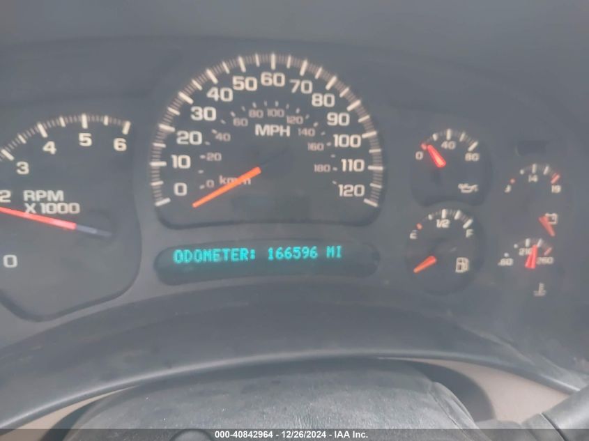 2005 Chevrolet Tahoe Ls VIN: 1GNEC13V55R119263 Lot: 40842964