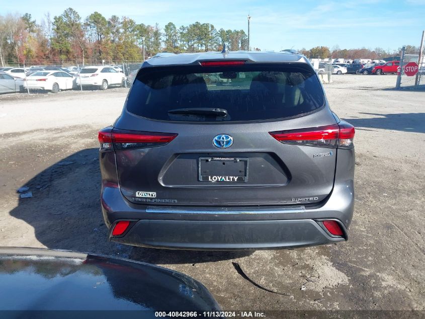 2021 TOYOTA HIGHLANDER HYBRID LIMITED - 5TDXBRCHXMS021200