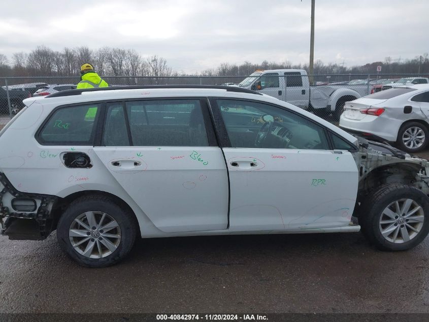 2016 Volkswagen Golf Sportwagen Tsi S 4-Door VIN: 3VWC17AU7GM522696 Lot: 40842974