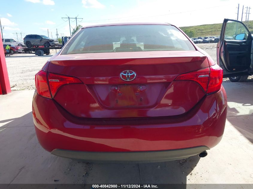 2017 Toyota Corolla Se VIN: 2T1BURHE8HC796192 Lot: 40842980