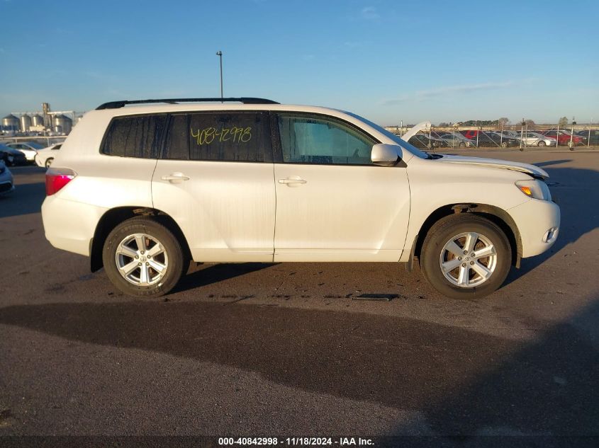 2010 Toyota Highlander Se V6 VIN: 5TDJK3EH6AS028155 Lot: 40842998