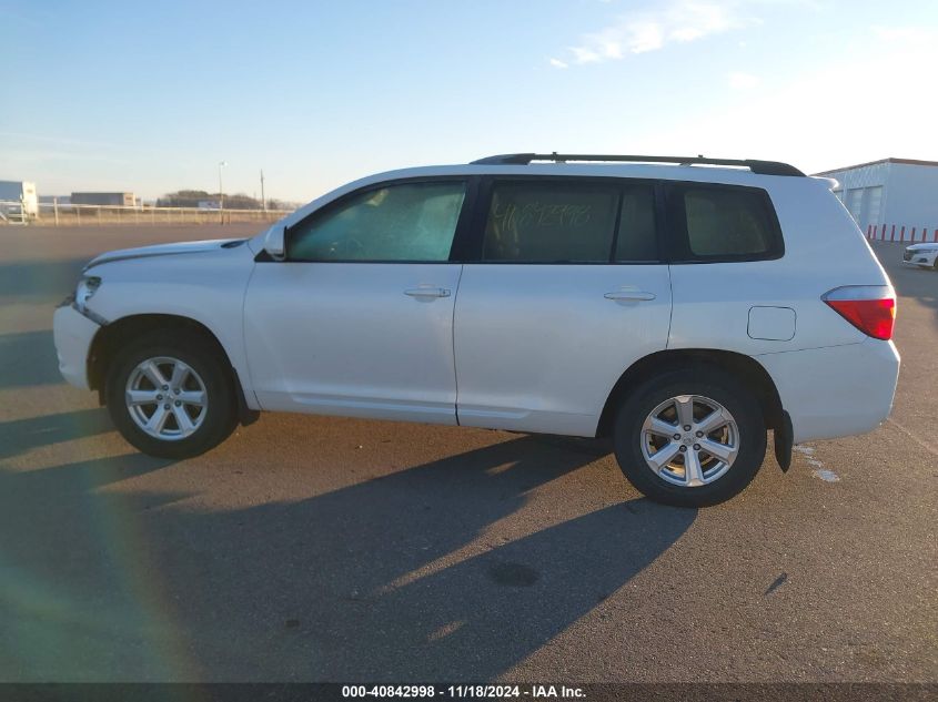 2010 Toyota Highlander Se V6 VIN: 5TDJK3EH6AS028155 Lot: 40842998