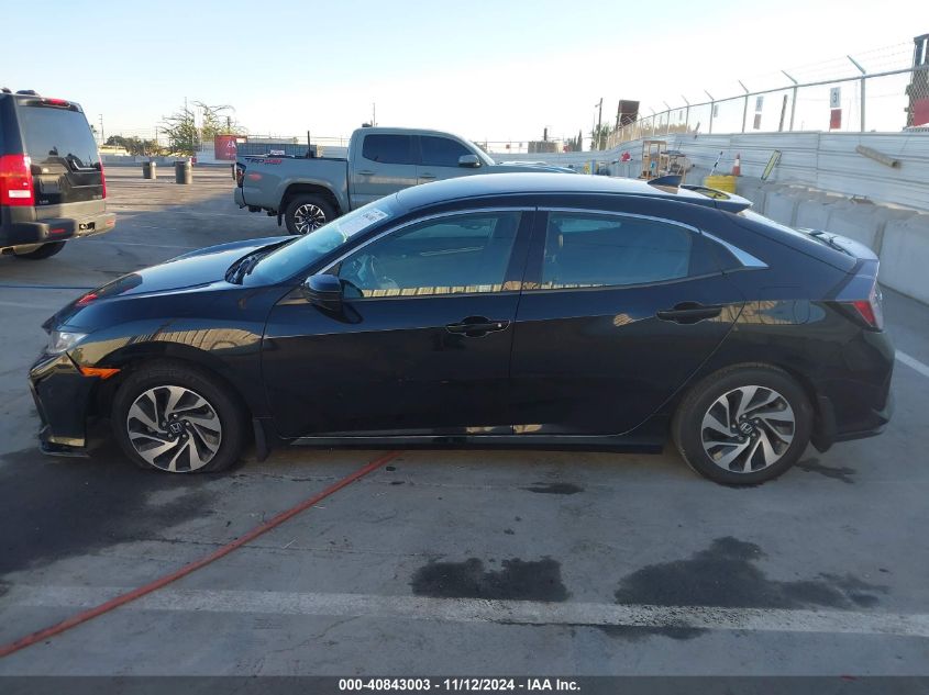 2019 Honda Civic Lx VIN: SHHFK7H37KU423074 Lot: 40843003