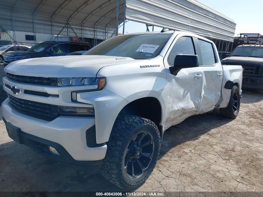 2021 Chevrolet Silverado 1500 4Wd Short Bed Rst VIN: 3GCUYEET6MG417098 Lot: 40843006