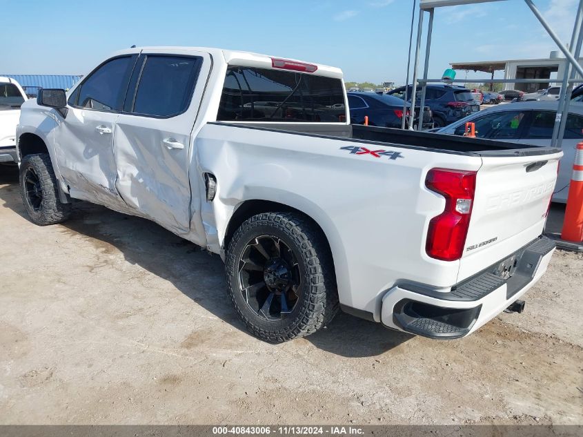 2021 Chevrolet Silverado 1500 4Wd Short Bed Rst VIN: 3GCUYEET6MG417098 Lot: 40843006