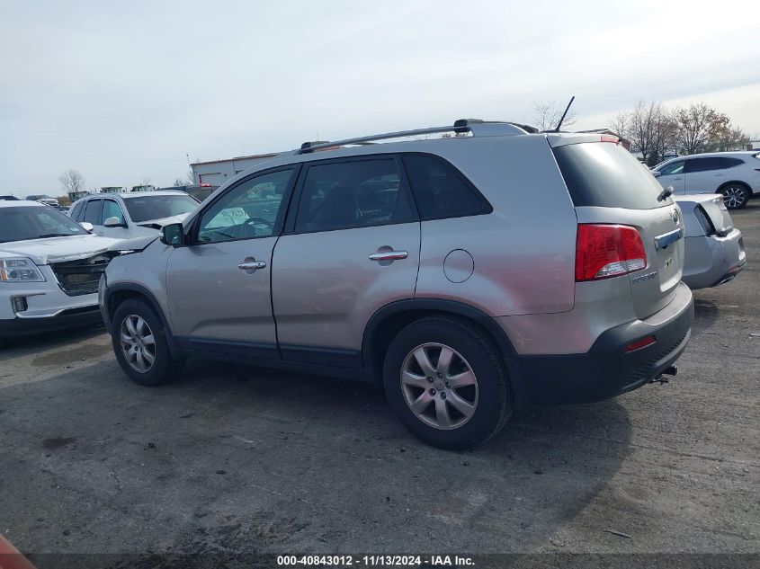 2012 Kia Sorento Lx VIN: 5XYKT3A68CG302140 Lot: 40843012