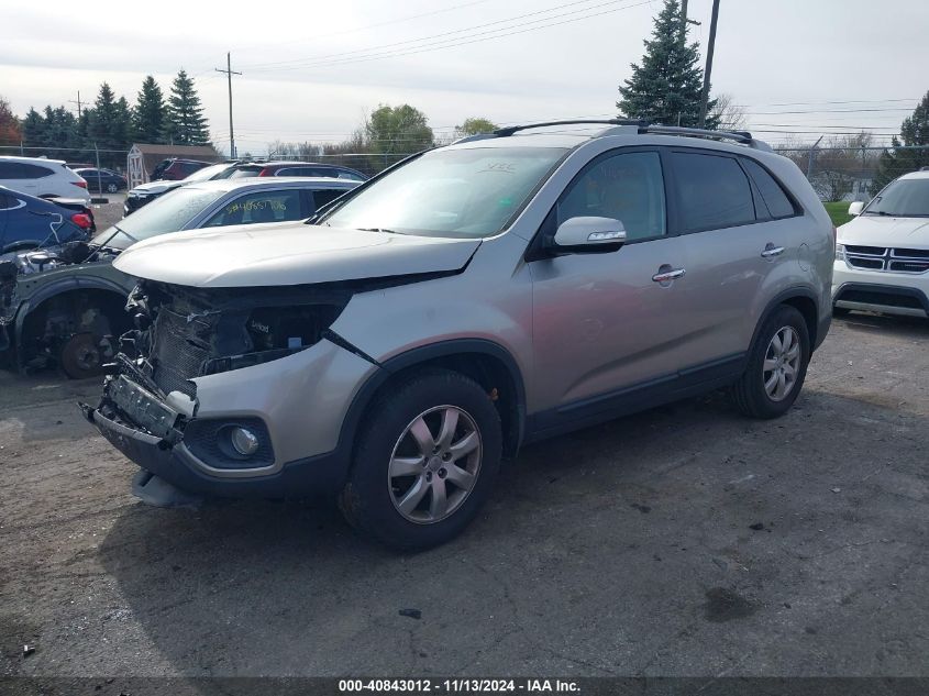 2012 Kia Sorento Lx VIN: 5XYKT3A68CG302140 Lot: 40843012