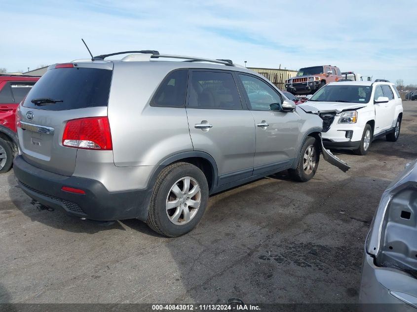 2012 Kia Sorento Lx VIN: 5XYKT3A68CG302140 Lot: 40843012