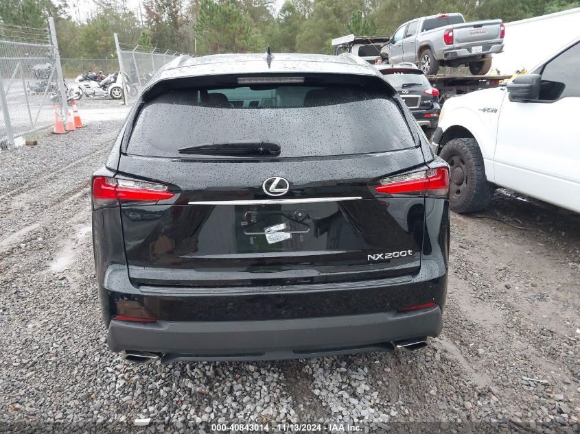 2017 Lexus Nx 200T VIN: JTJYARBZ5H2083194 Lot: 40843014