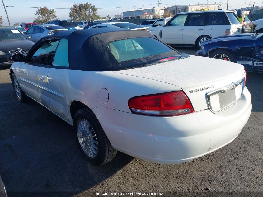 2004 Chrysler Sebring Lxi VIN: 1C3EL55R34N321013 Lot: 40843019