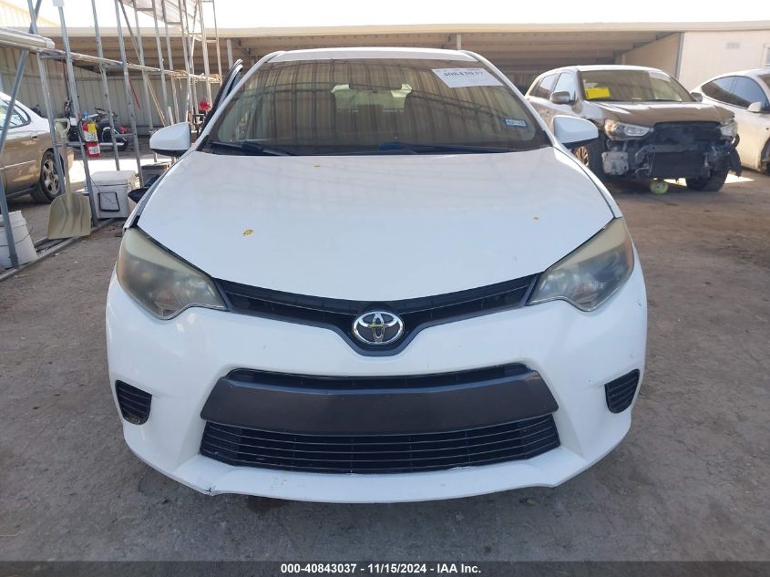 2015 Toyota Corolla Le VIN: 5YFBURHE5FP252519 Lot: 40843037