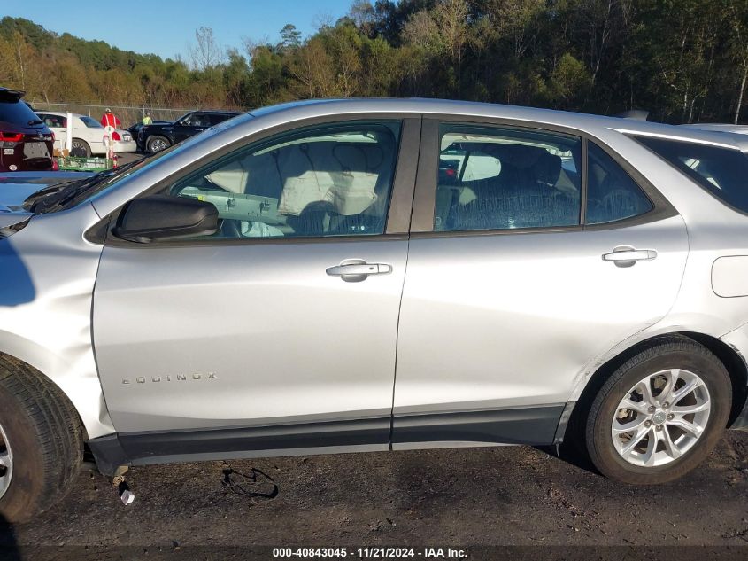 2020 Chevrolet Equinox Fwd Ls VIN: 3GNAXHEV4LS666155 Lot: 40843045