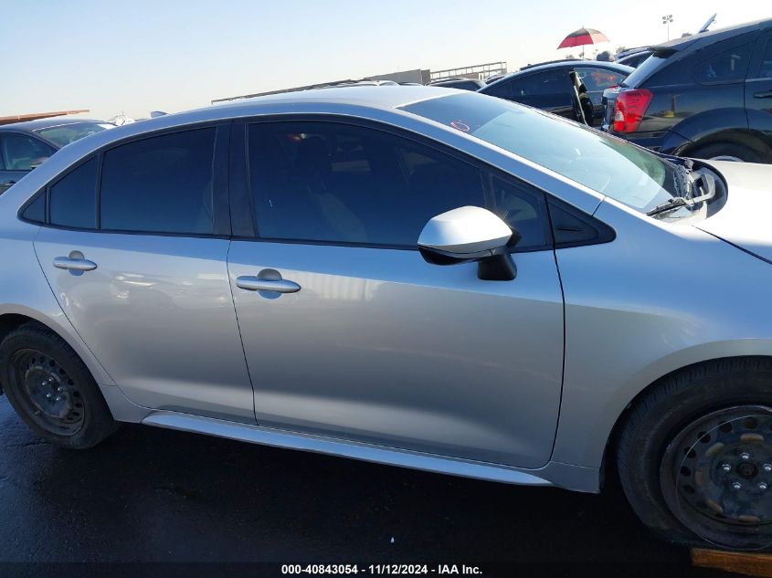 2020 Toyota Corolla Le VIN: JTDEPRAE1LJ087650 Lot: 40843054