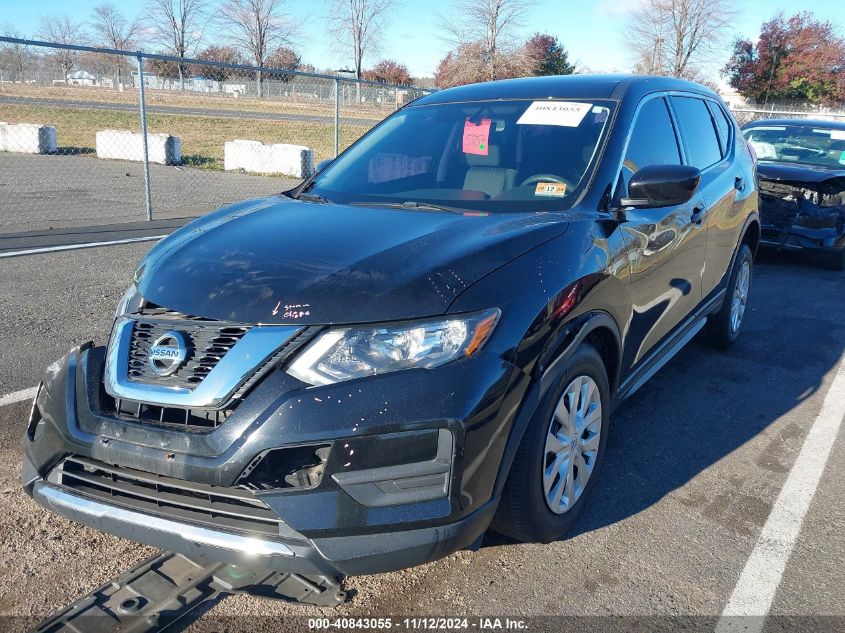 2017 Nissan Rogue S VIN: KNMAT2MV8HP546738 Lot: 40843055