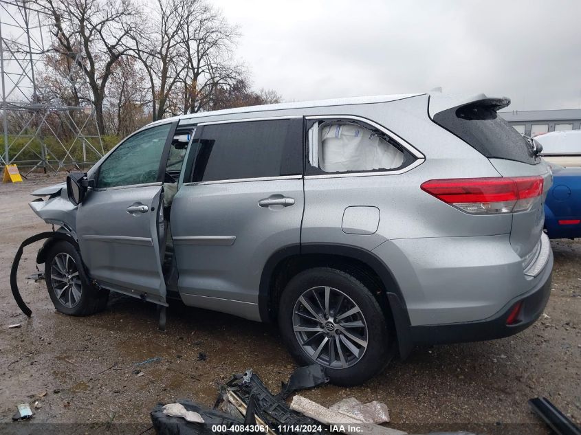 2017 Toyota Highlander Xle VIN: 5TDJZRFH9HS420506 Lot: 40843061